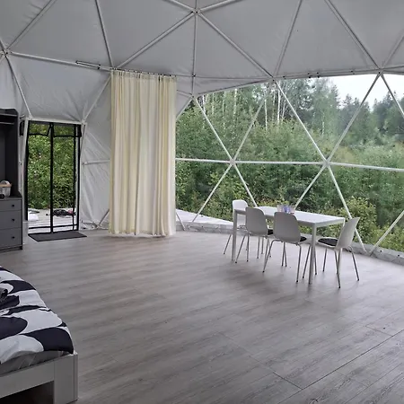 Lüks kamp alanı Bubble House Glamping Telk *