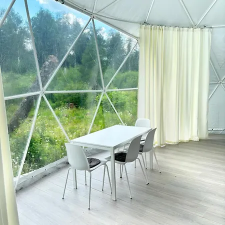 Luxe tent Bubble House Glamping Telk